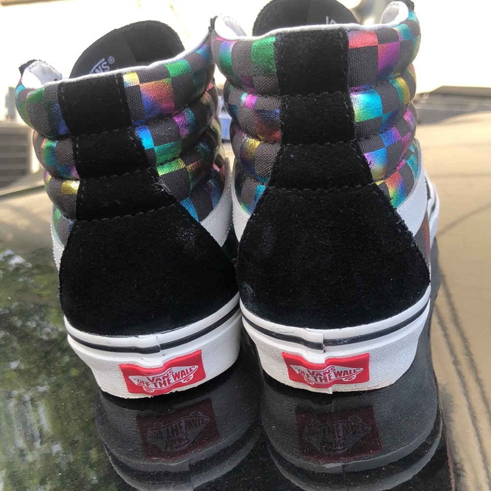 checkers vans size (3/2) man (5) woman🔥 - Picture 4 of 5